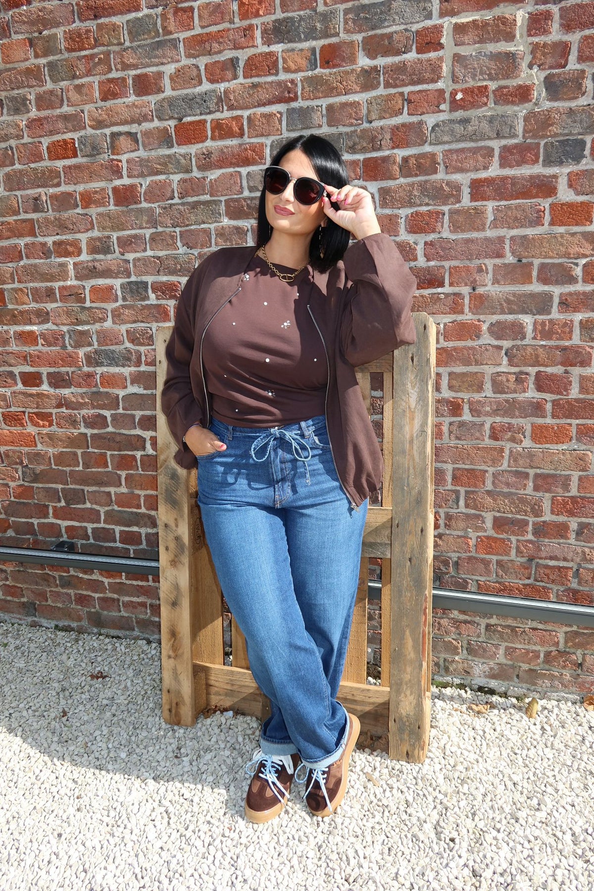 Veste Lucca Choco