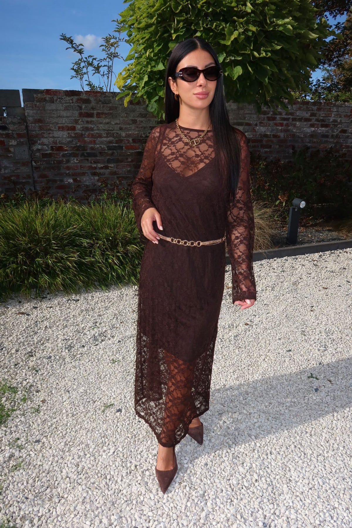 Robe Silvia Marron - JDY