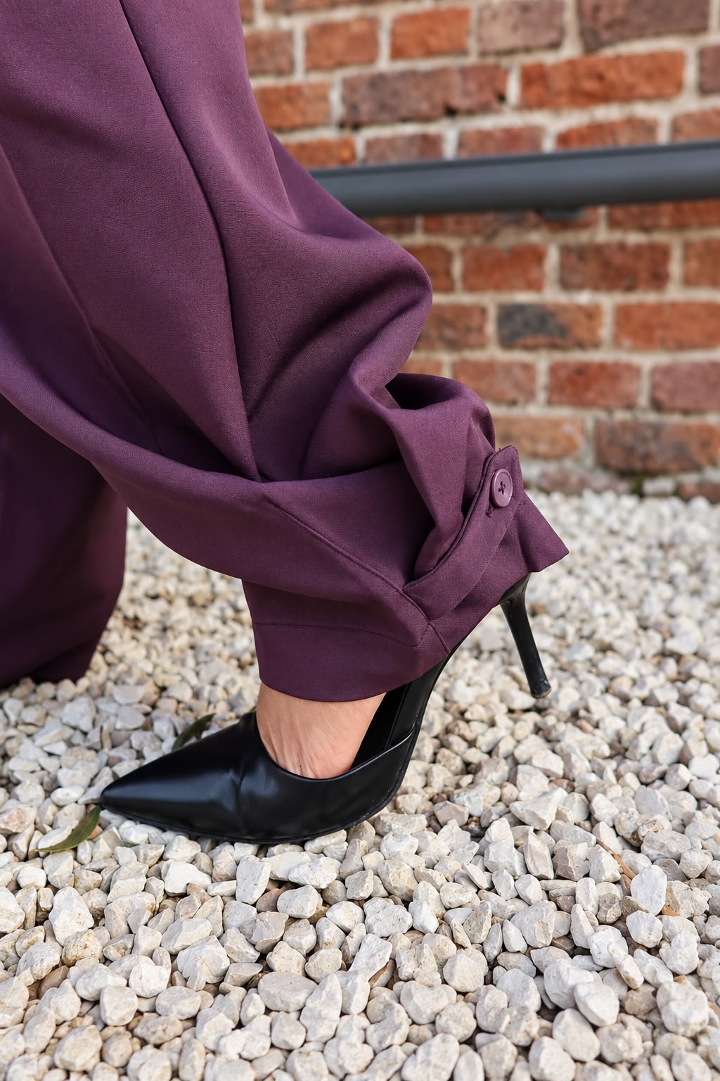 Pantalon tempre Mauve - Pieces