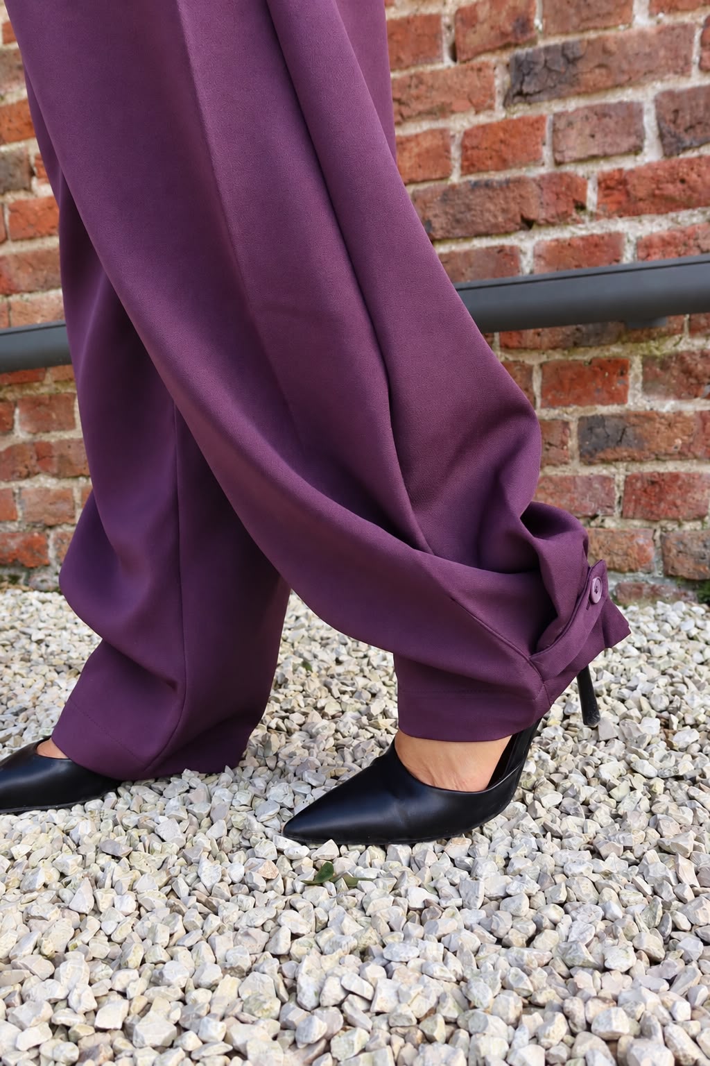 Pantalon tempre Mauve - Pieces