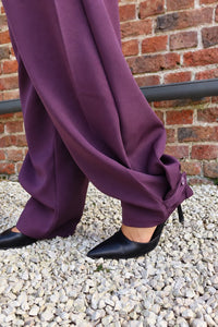 Pantalon tempre Mauve - Pieces