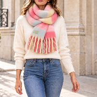 Echarpe Jina Rose