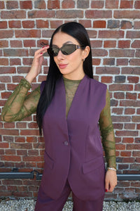 Veste Tempre Mauve - Pieces