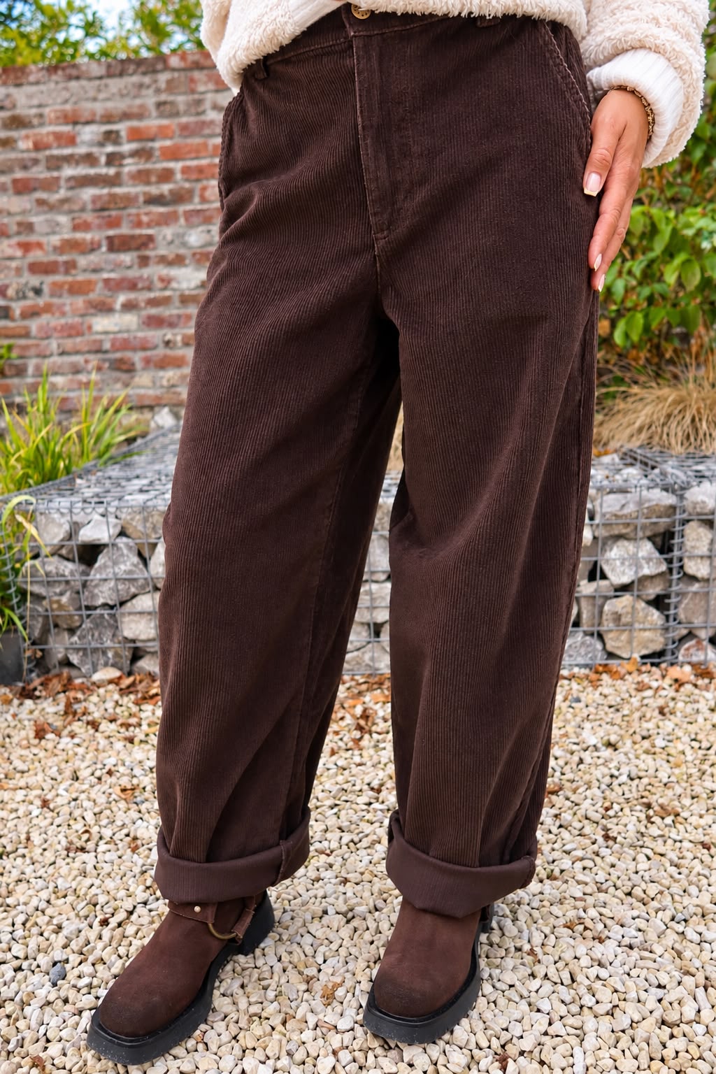 Pantalon Blair Marron - Only
