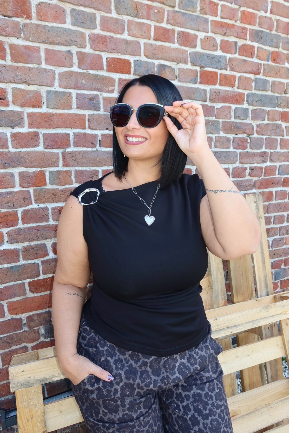Blouse Club Noir - Carmakoma