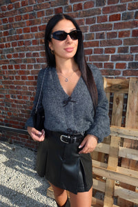 Cardigan Zaggie Gris - Only