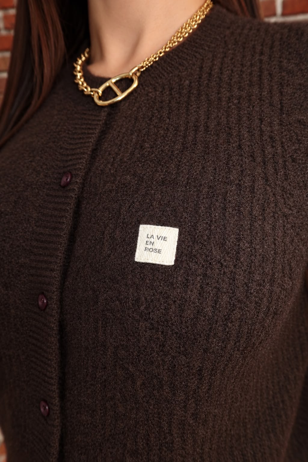Cardigan Vigga Marron - Only