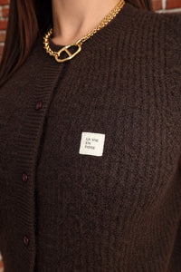 Cardigan Vigga Marron - Only