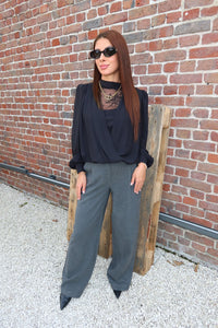 Pantalon Deluxe Gris