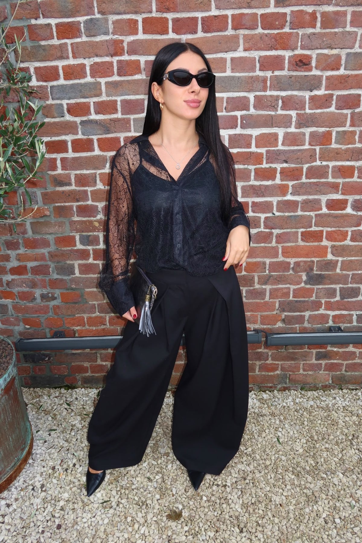 Pantalon Yasmine Noir - Only