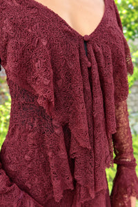 Chemisier Orlane Prune
