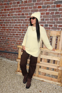 Pull Tina Jaune - Pieces