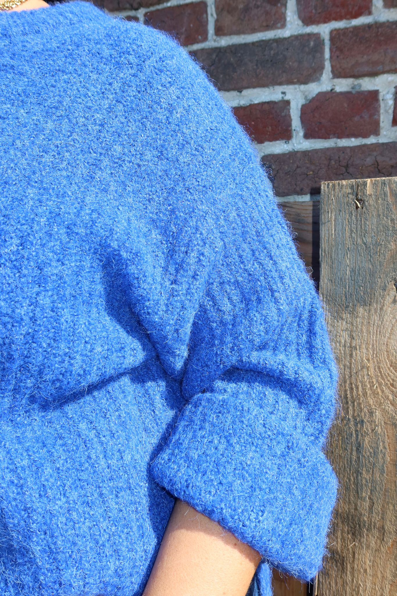 Pull Maggie Bleu electrique
