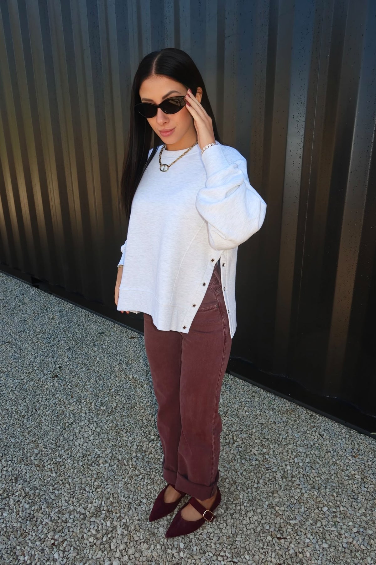 Sweat Maia Gris - Only