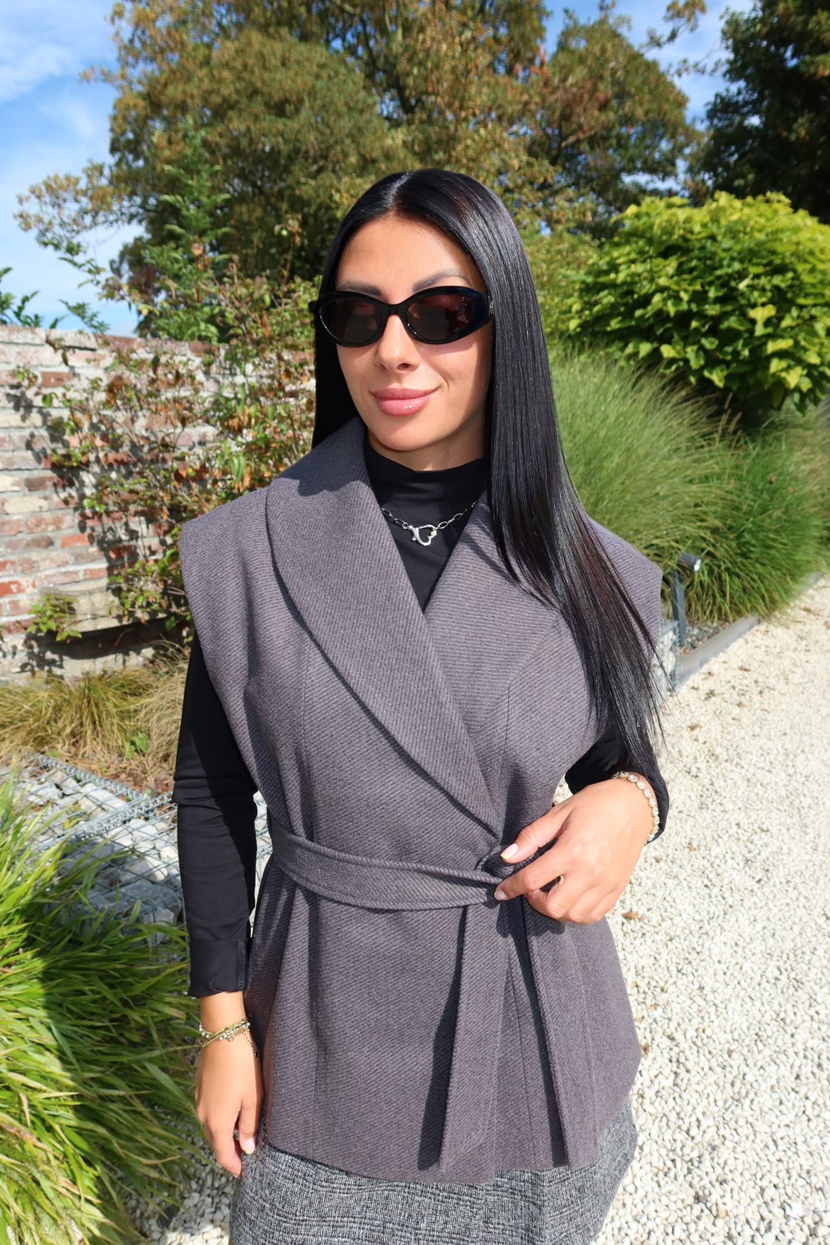 Veste Bianca Gris - Only