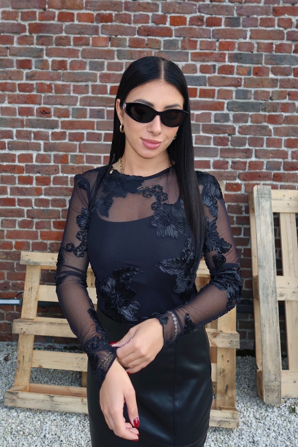Blouse Casablanca Noir - JDY
