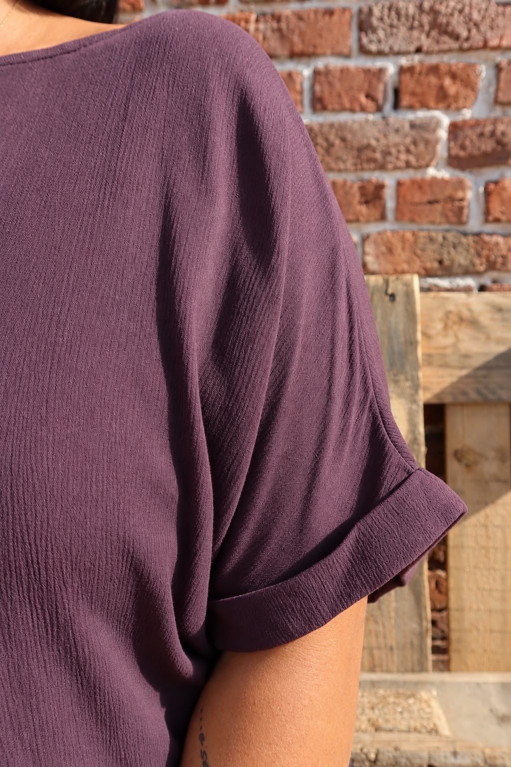 Blouse Vilma Prune - Carmakoma