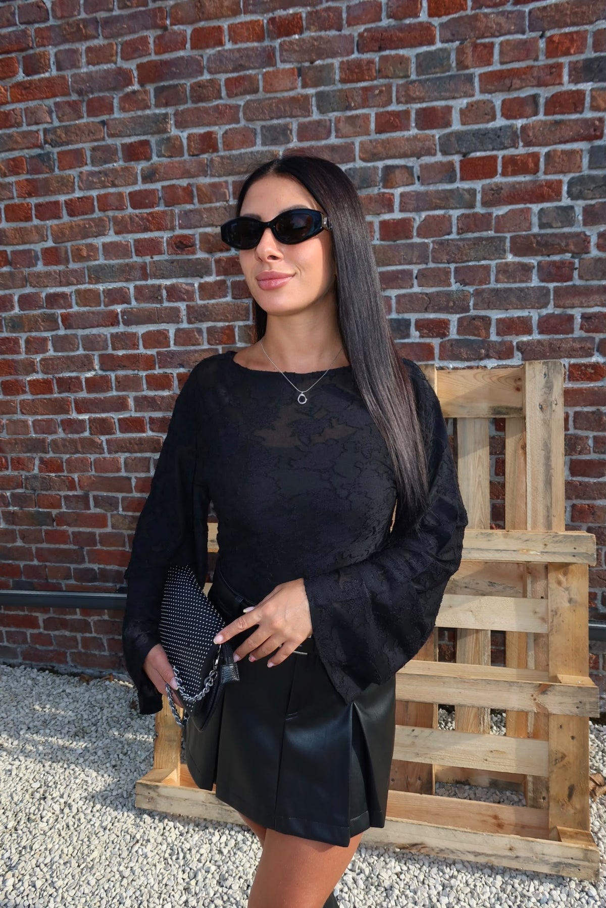 Blouse Nadia Noir - Only