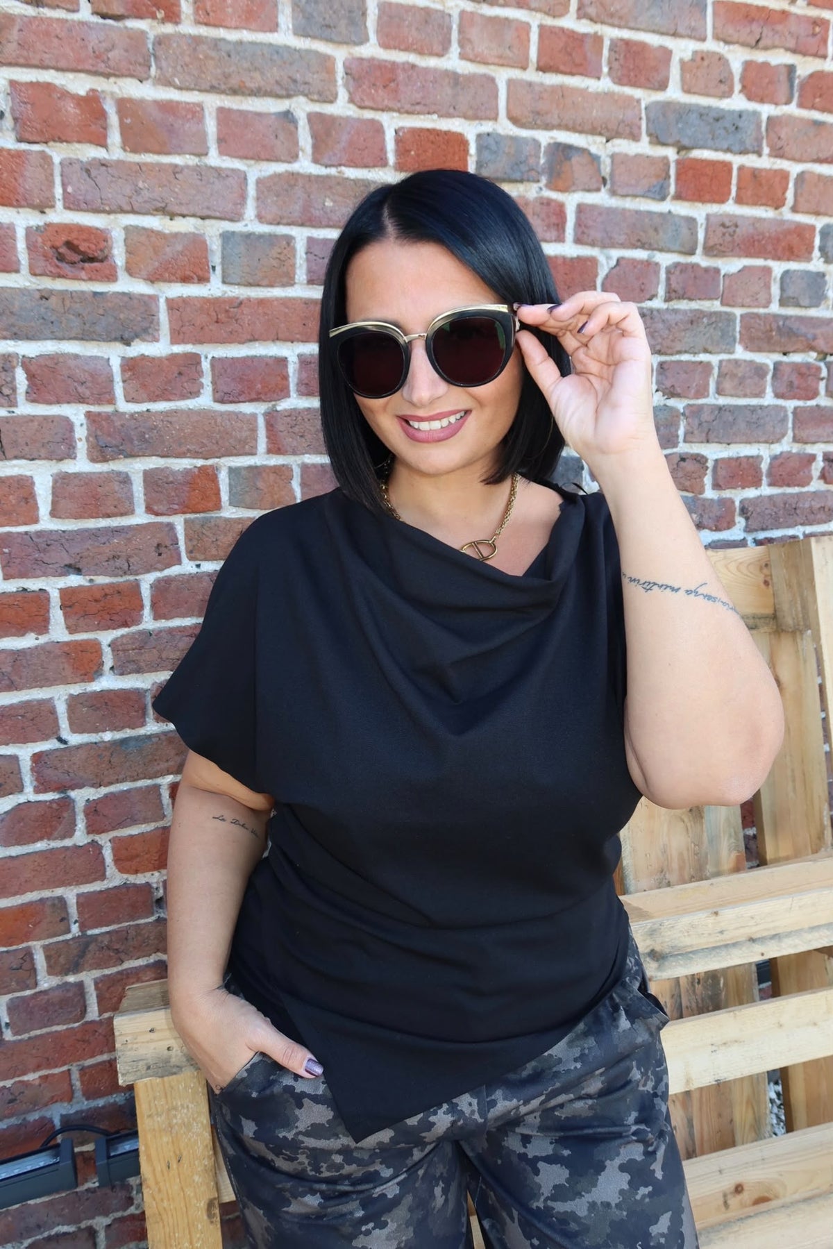 Blouse Ember Noir - Carmakoma
