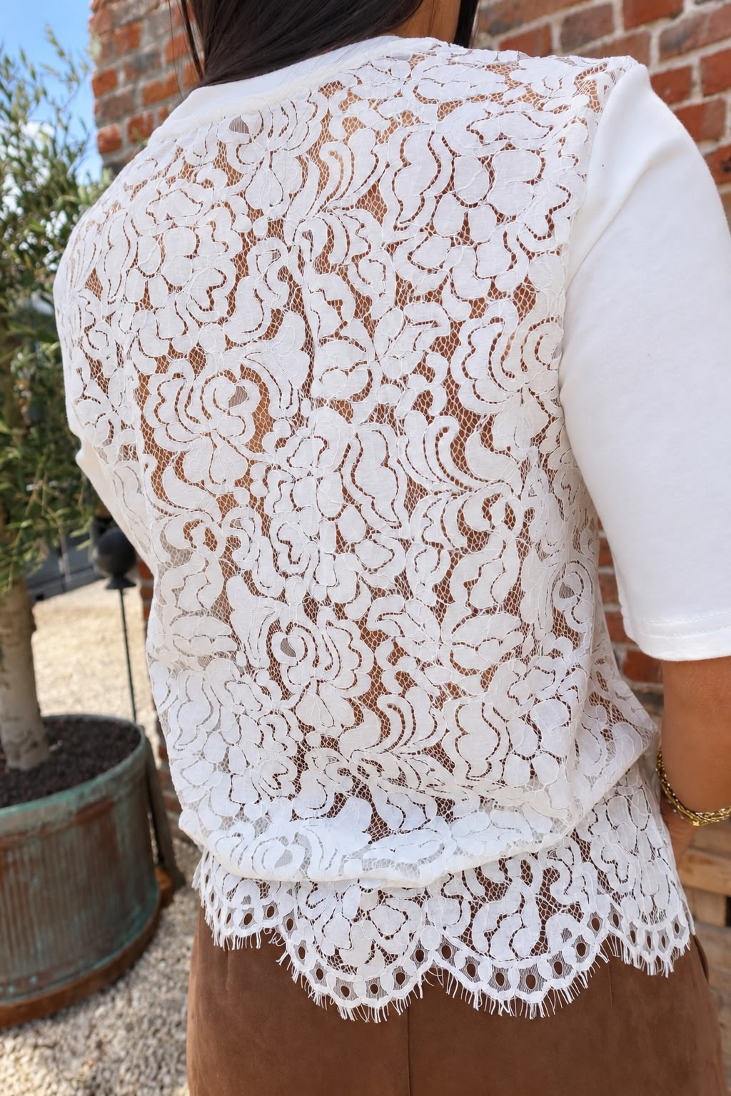 T-shirt Lania Blanc - Only