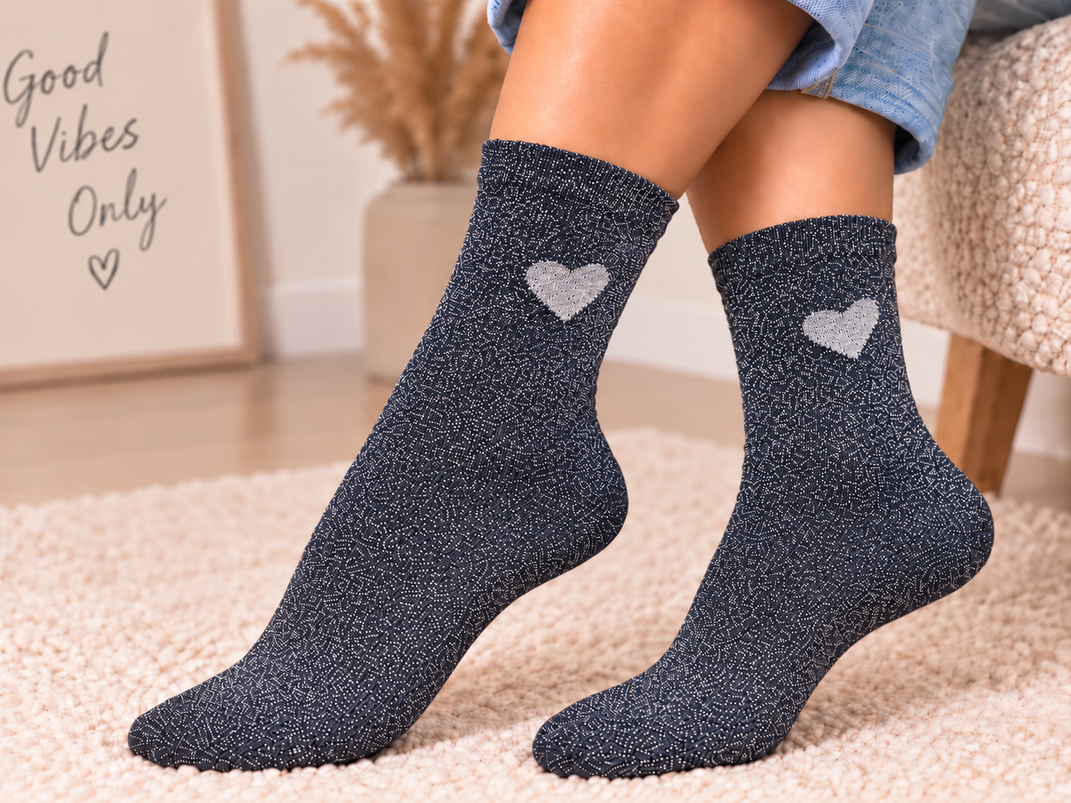 Chaussette Norma Bleu - Only
