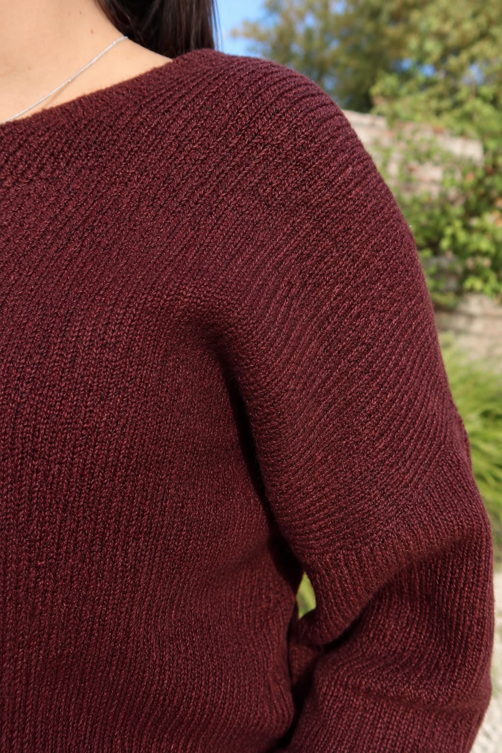 Pull Camilla Bordeaux - Only