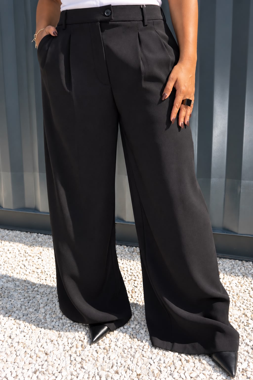 Pantalon Yndi Noir - Carmakoma