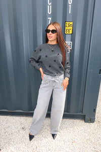 Pull Melea Gris - JDY