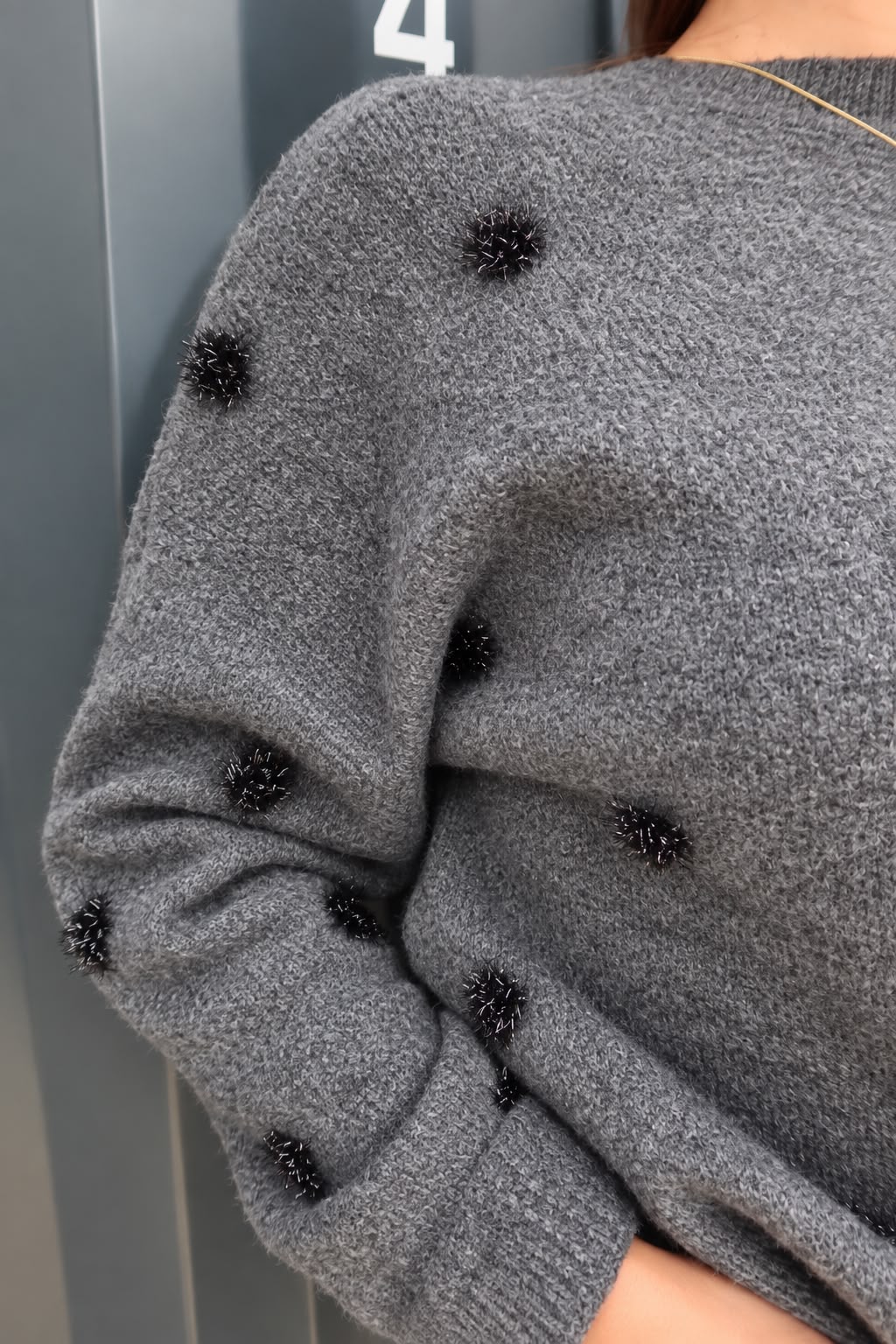 Pull Melea Gris - JDY