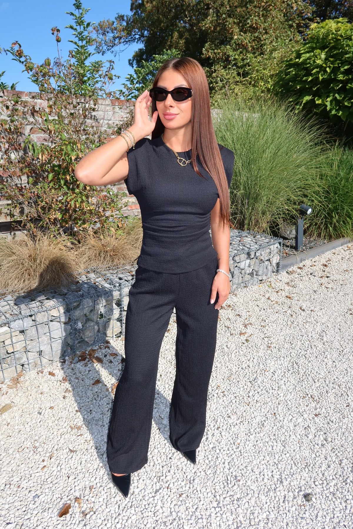 Pantalon Debbie Noir - Only