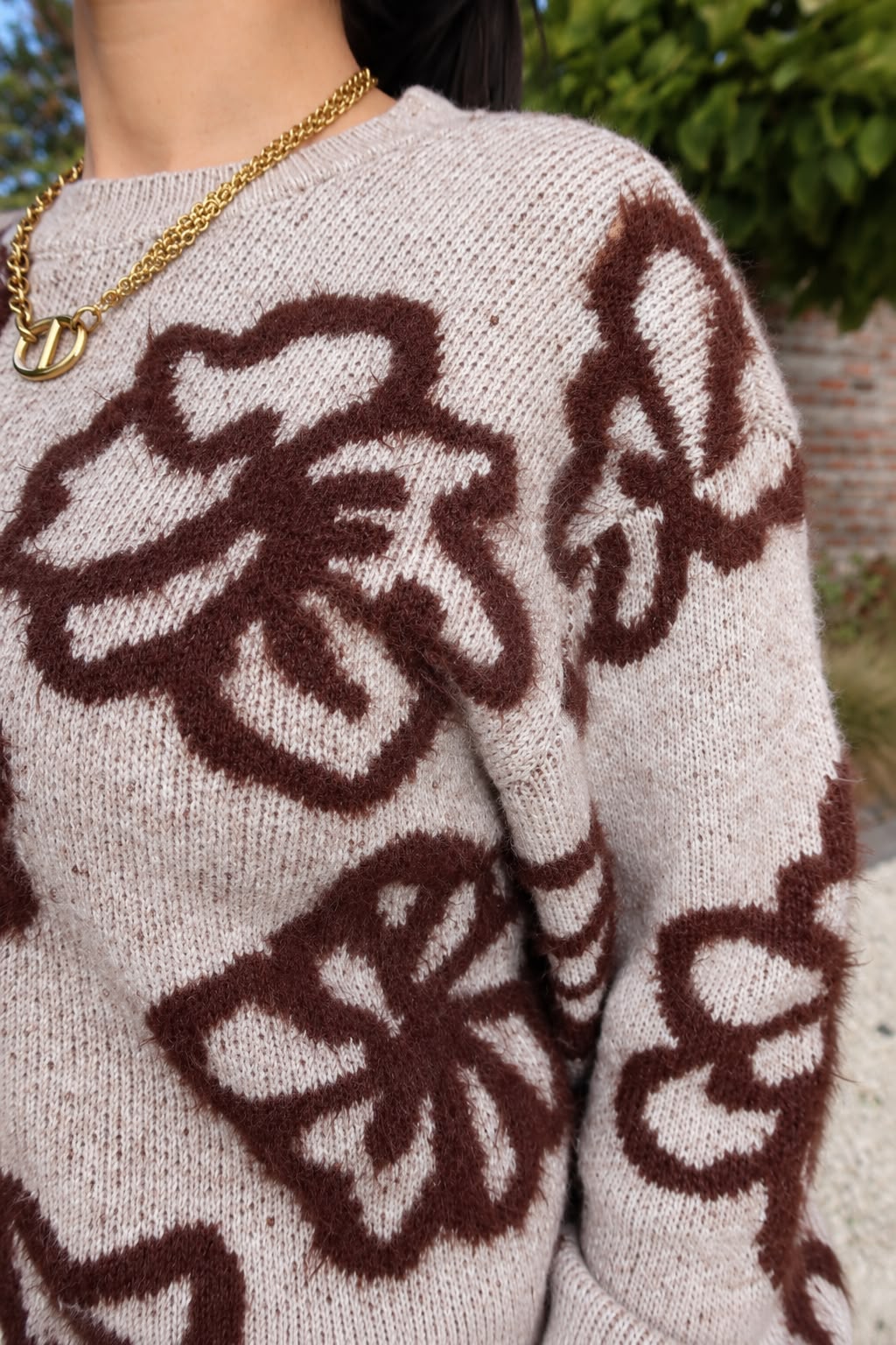 Pull Felicia Taupe - Only