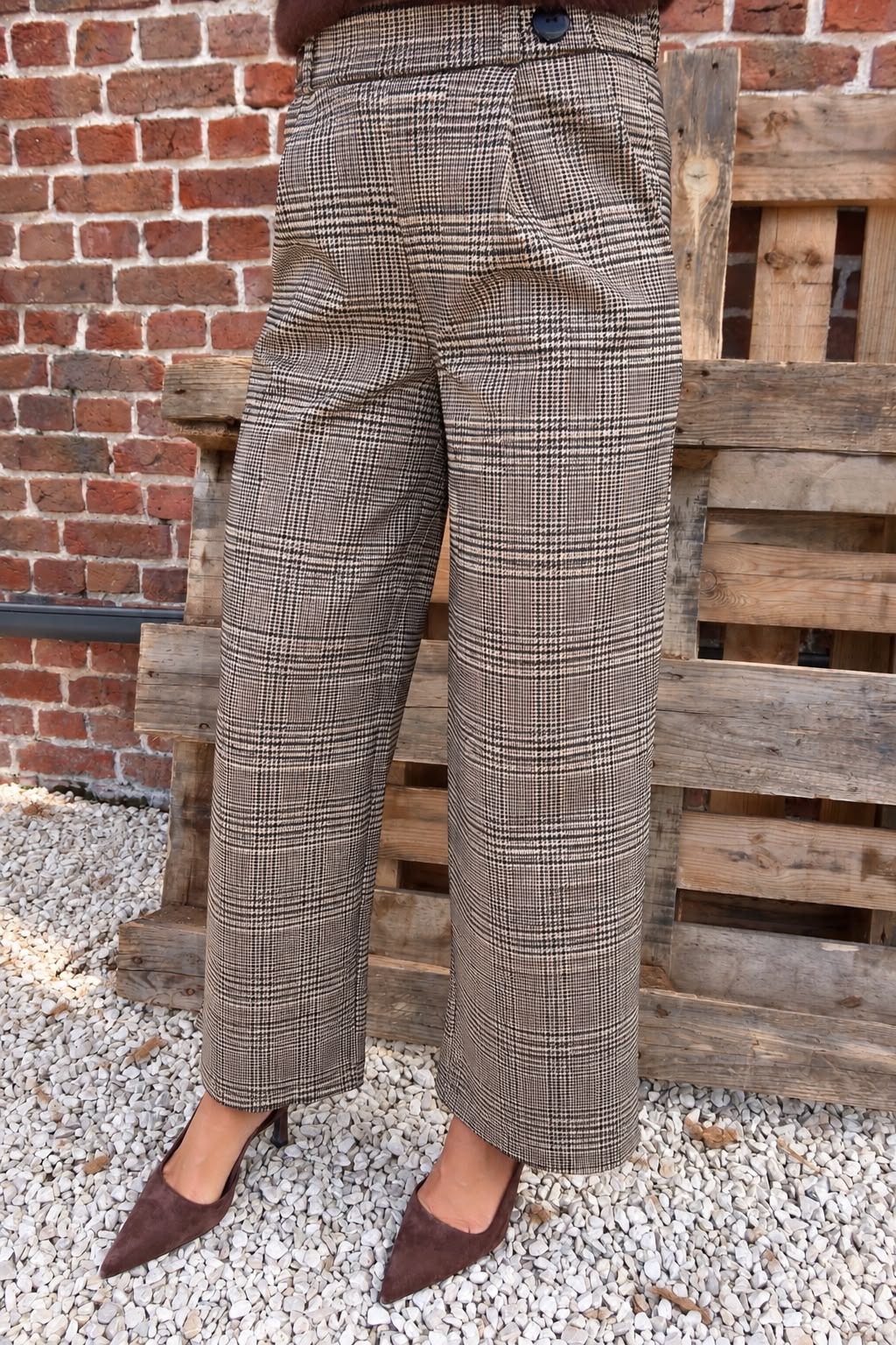 Pantalon Geggo Carreau - JDY