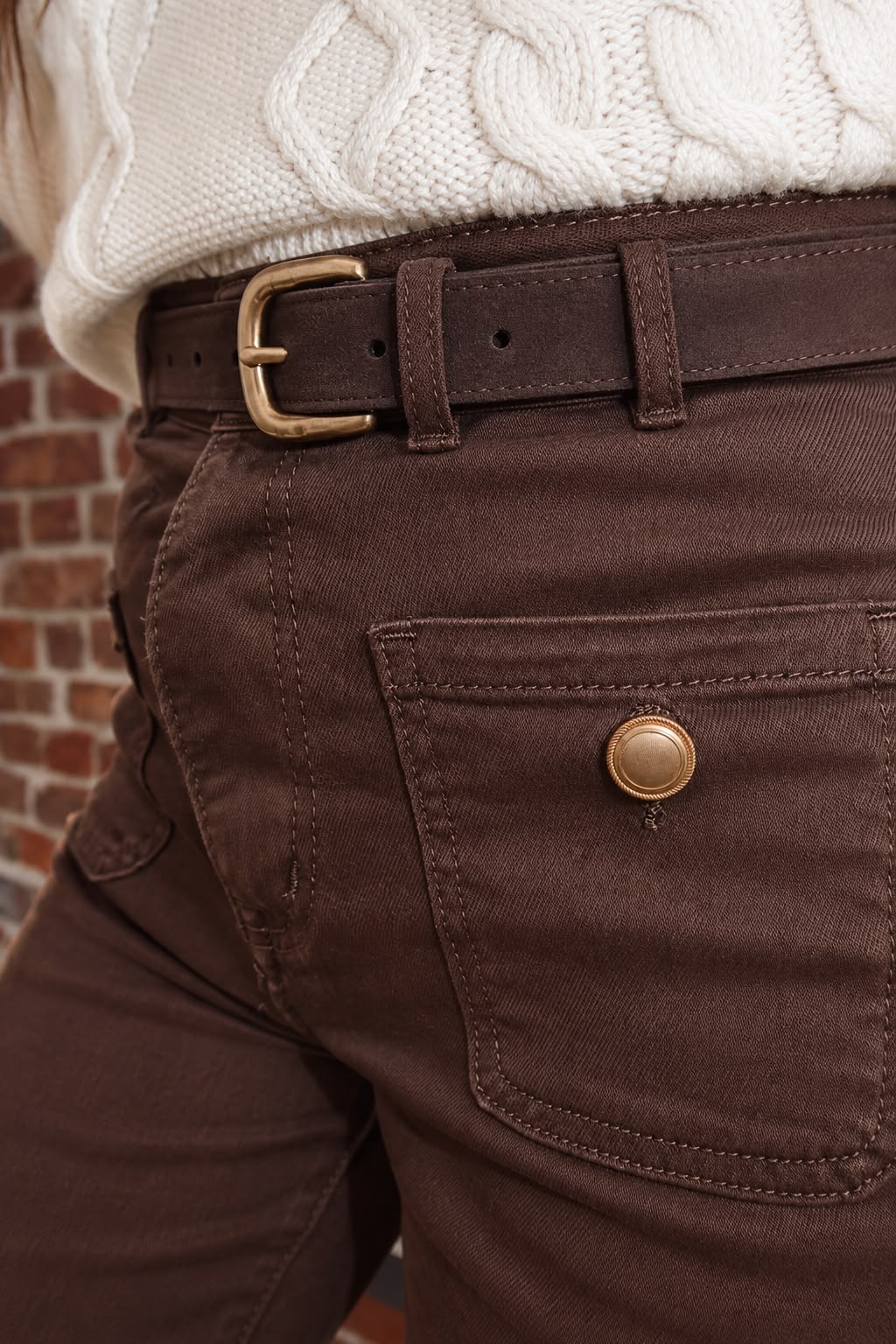 Pantalon Fiona Choco