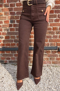 Pantalon Fiona Choco