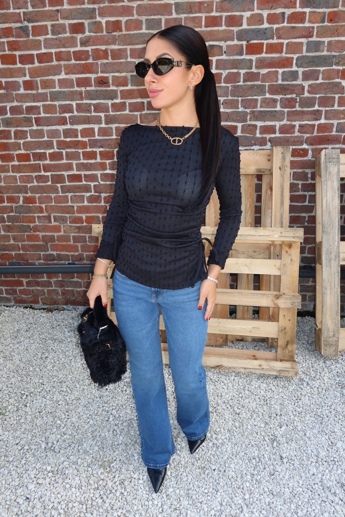 Blouse Vigga Noir - Only