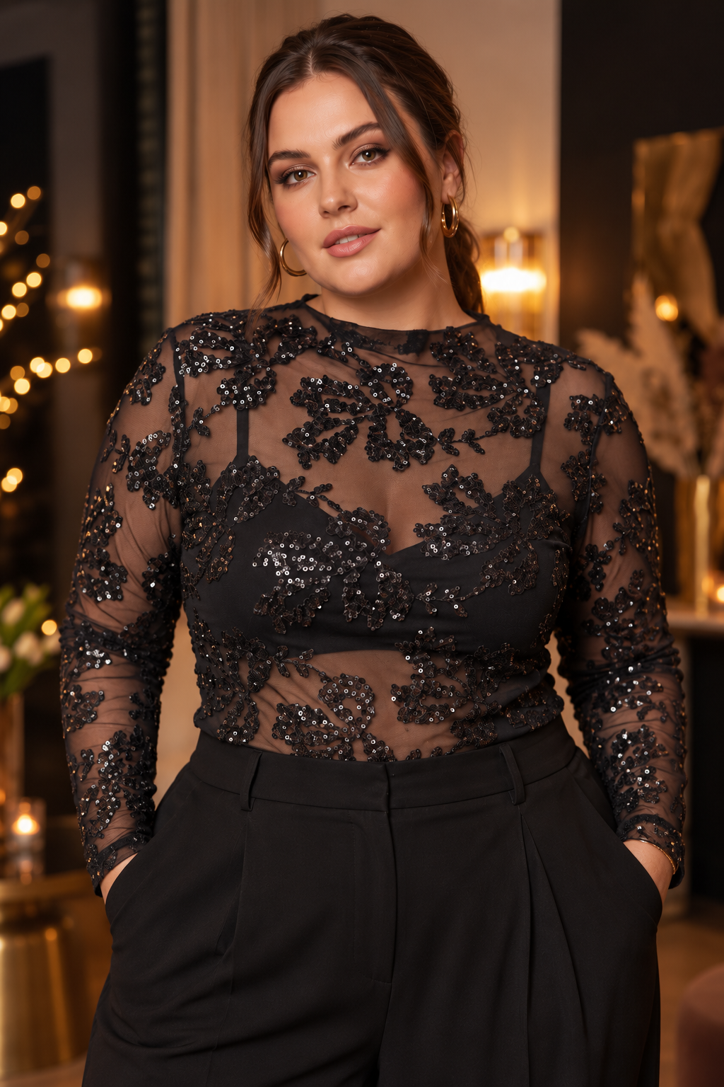 Blouse Chelsea Noir