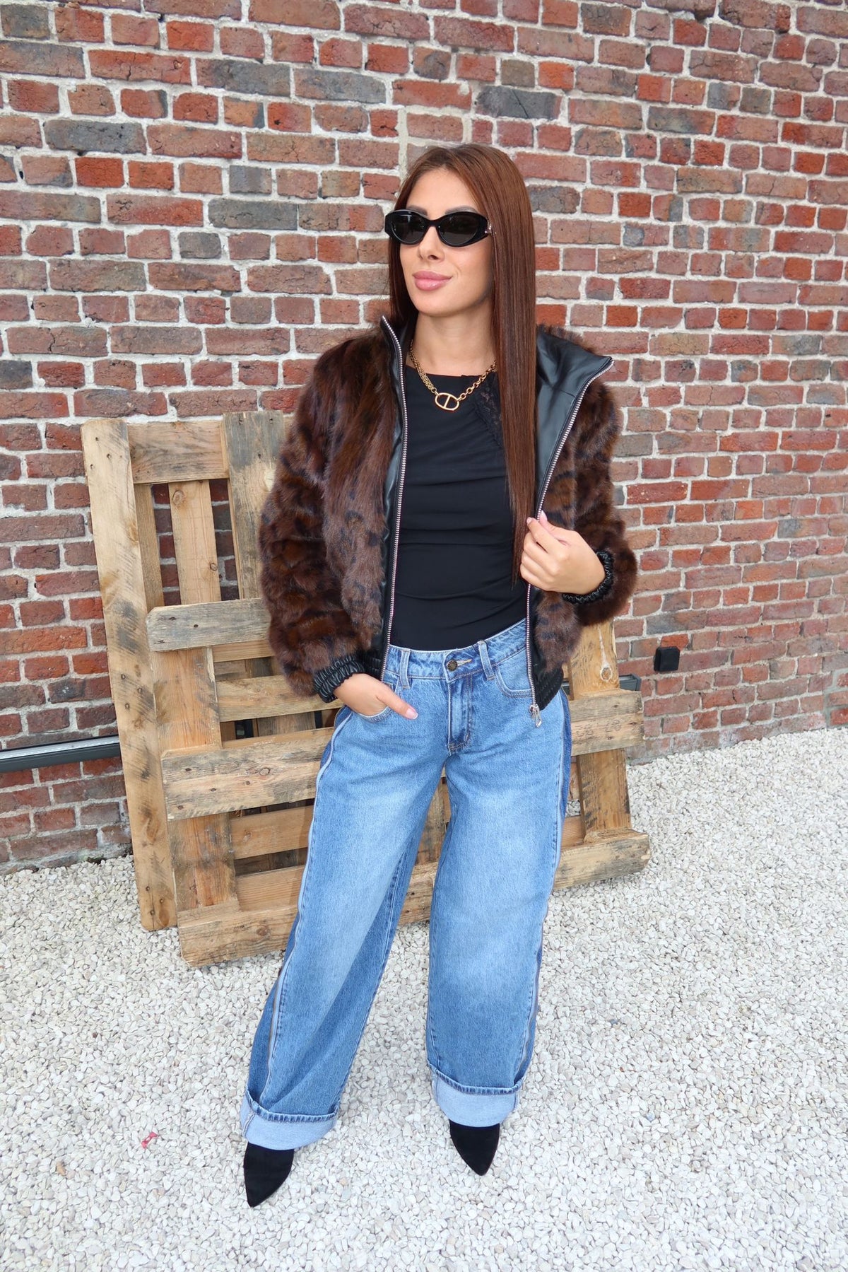 Veste Rikke Leopard