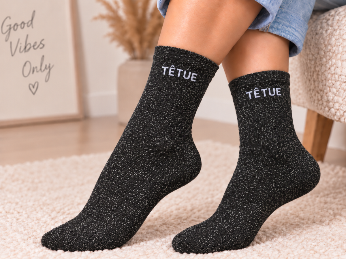 Chaussette Sebby Noir Têtue