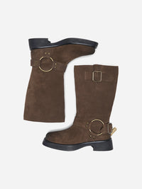 Botte Bea Marron cuir - Only