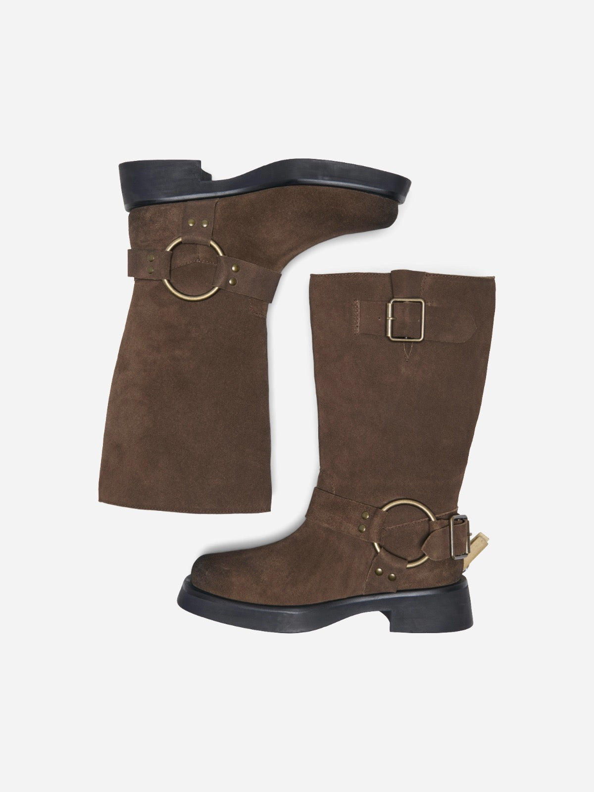 Botte Bea Marron cuir - Only
