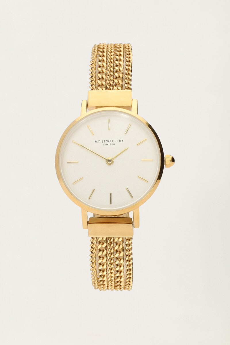 Montre avec bracelet à maillons My Jewellery