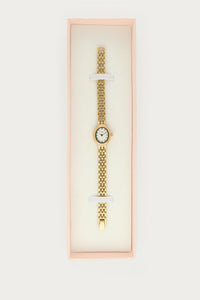 Montre ovale avec mini maillons My Jewellery