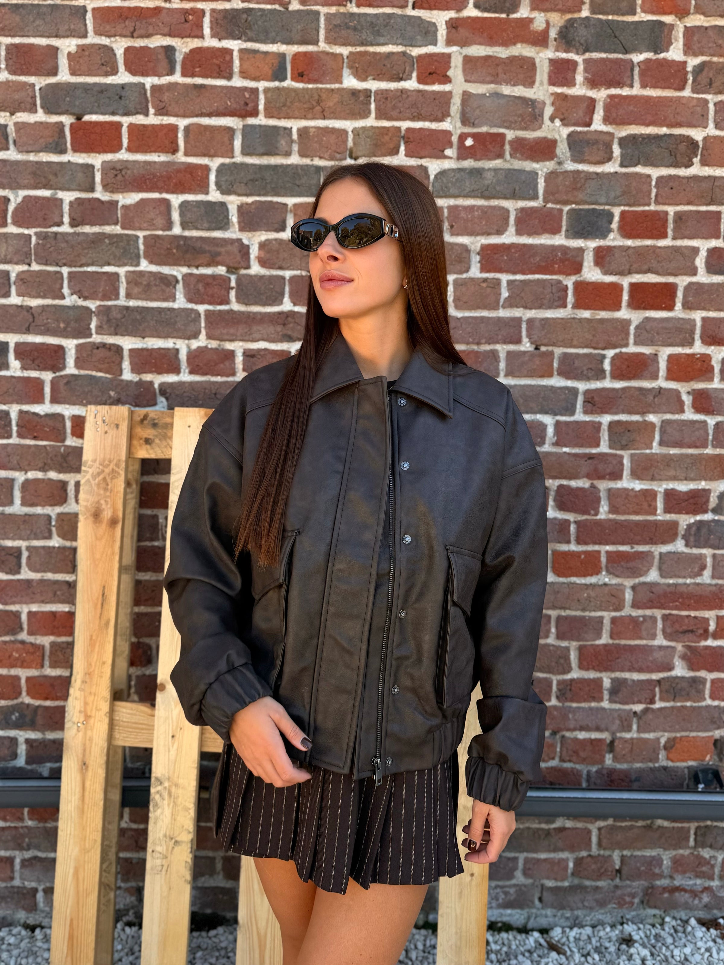 Veste Ariana Marron