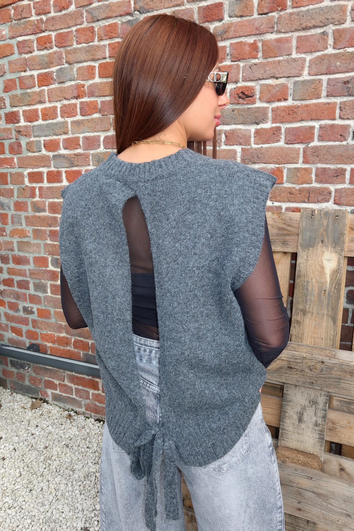 Pull Milie Gris