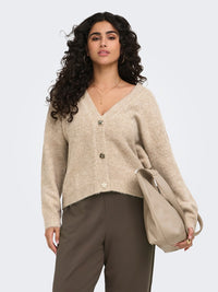 Cardigan Zoey Beige - Carmakoma