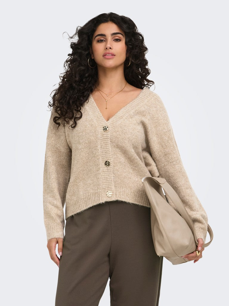 Cardigan Zoey Beige - Carmakoma