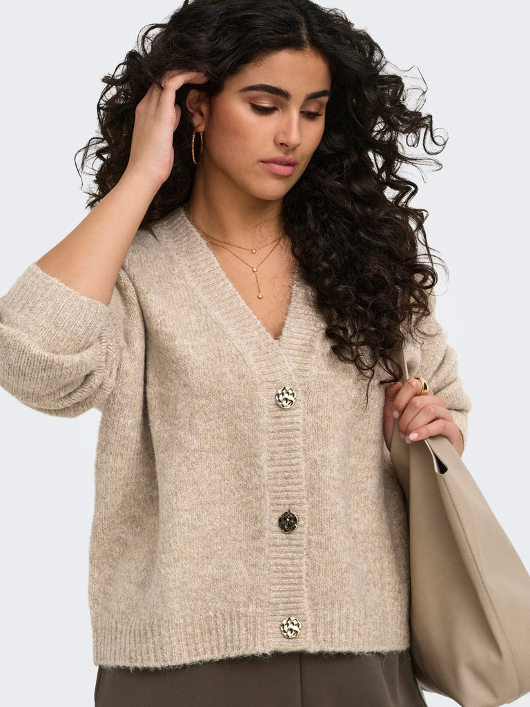 Cardigan Zoey Beige - Carmakoma