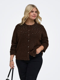 Cardigan Miggie Marron - Carmakoma