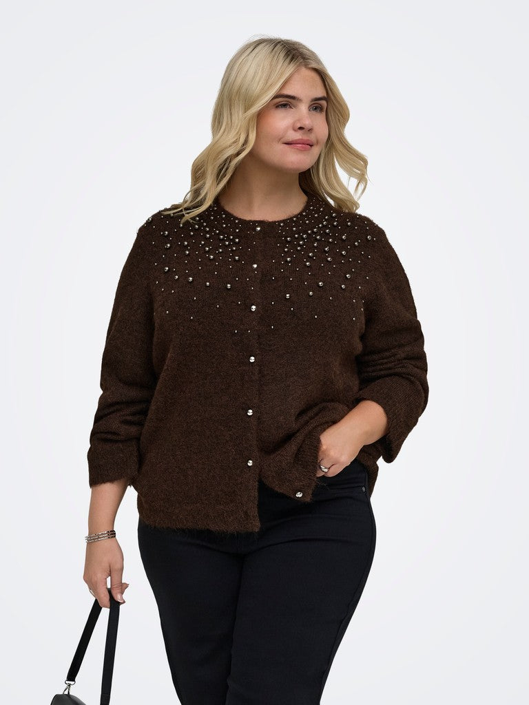 Cardigan Miggie Marron - Carmakoma
