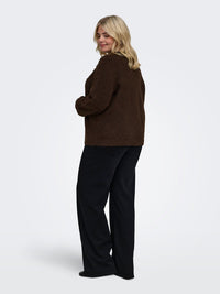 Cardigan Miggie Marron - Carmakoma